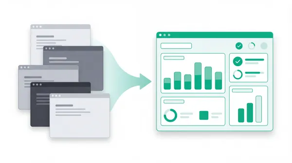 Eén dashboard in plaats van drie logins